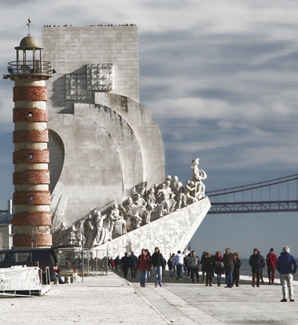 Monumento a los descubridores o descubrimientos Lisboa