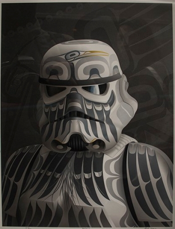 Darth Vader galería de arte Vancouver