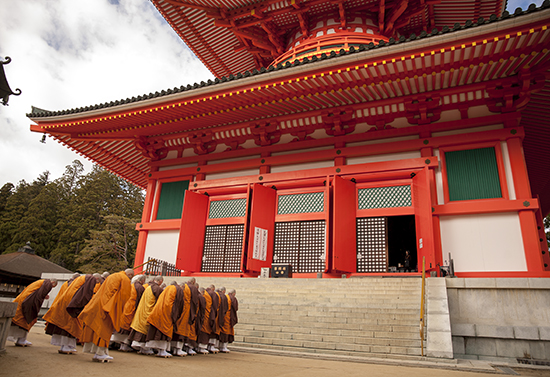 templo garan koyasan japon