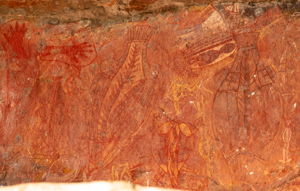 Pinturas aborígenes australianas, Ubirr 